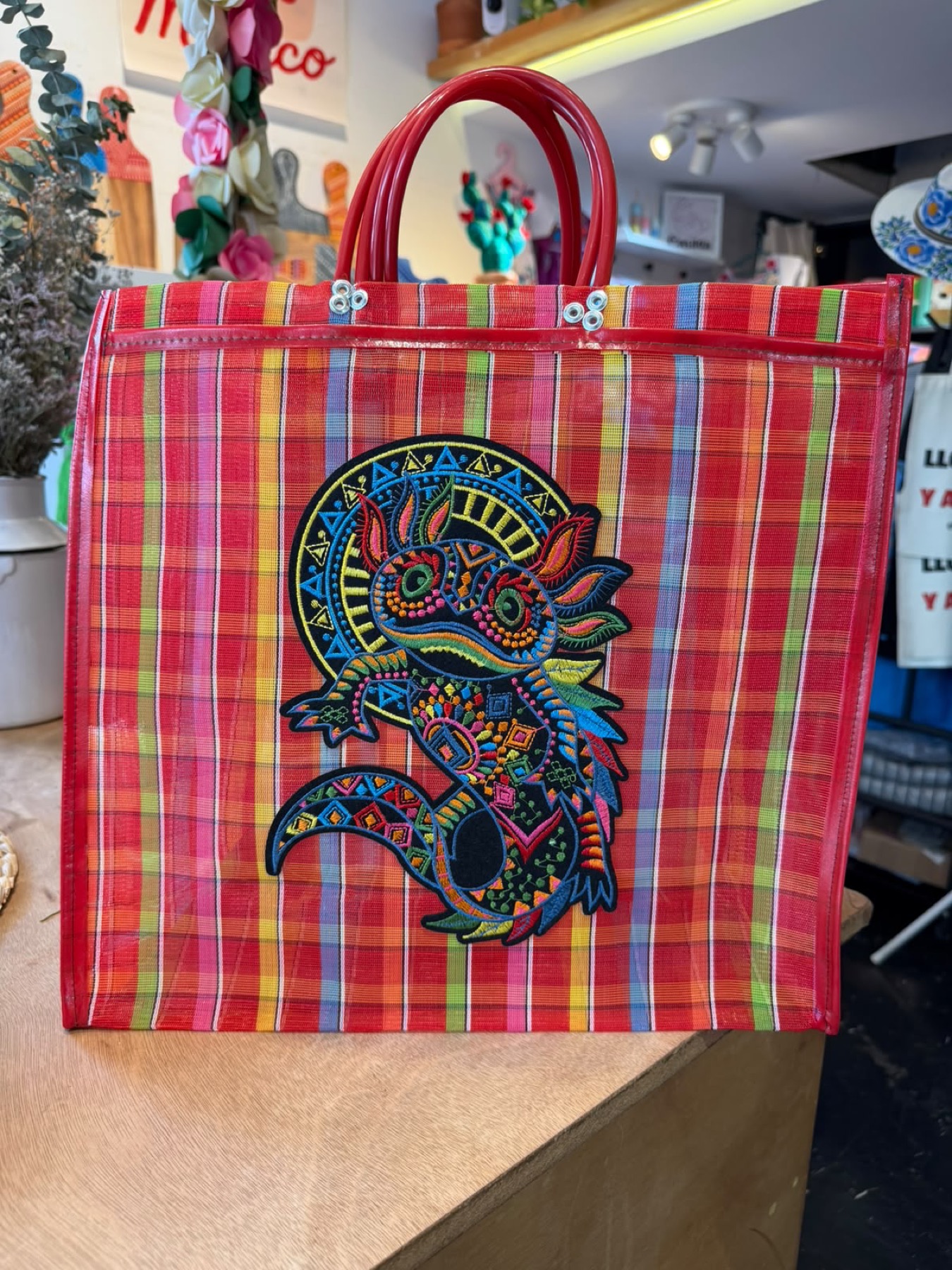 Bolsa Mercado · Parche Ajolote