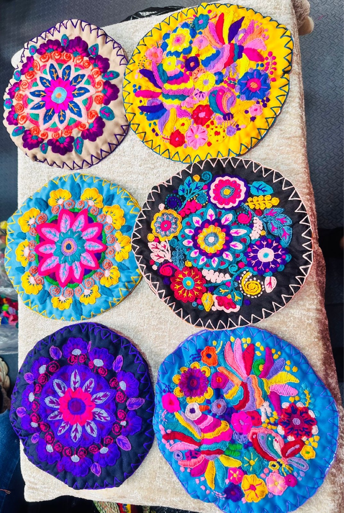Tortillero bordado · Chiapas · bordado artesanal · diseño según foto