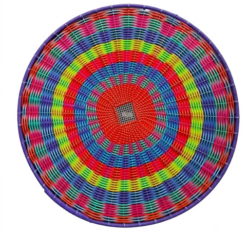 Portaplatos individual en canasteria — Canastería