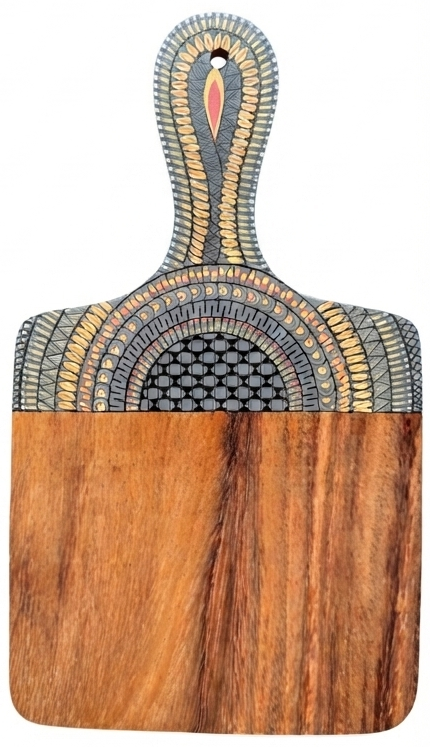 TABLA DE MADERA MEDIANA — Artesanías de madera hechas en Oaxaca