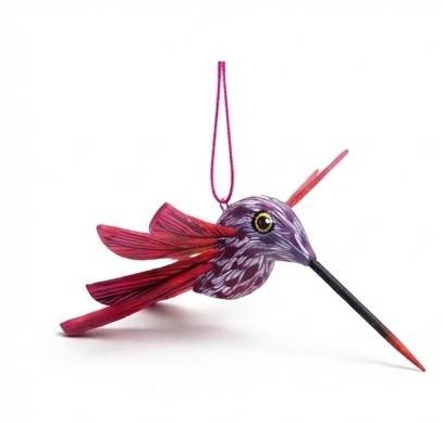 COLIBRI DE MADERA — Artesanías de madera hechas en Oaxaca