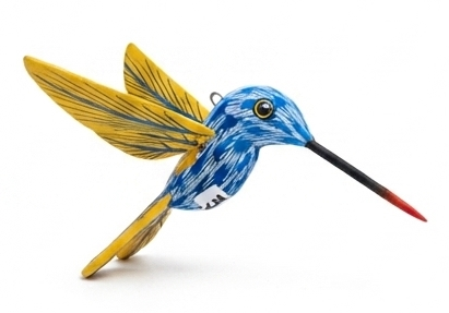 COLIBRI DE MADERA — Artesanías de madera hechas en Oaxaca
