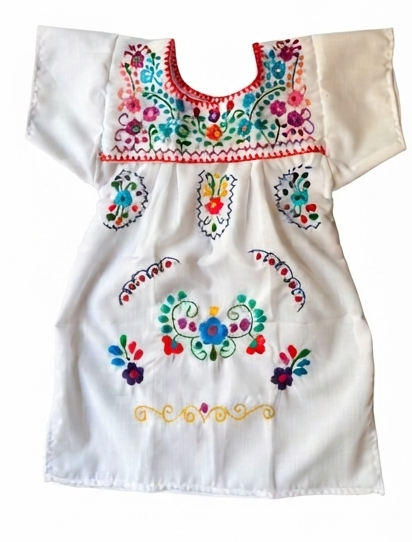 VESTIDOS BORDADOS CHIAPAS — Vestidos mexicanos