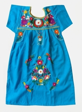 VESTIDOS BORDADOS CHIAPAS — Vestidos mexicanos