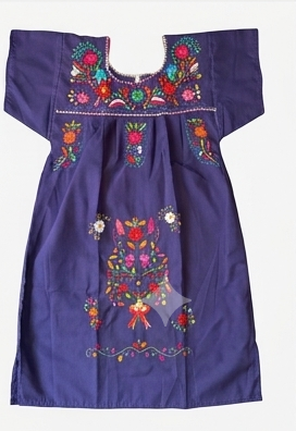 VESTIDOS BORDADOS CHIAPAS — Vestidos mexicanos