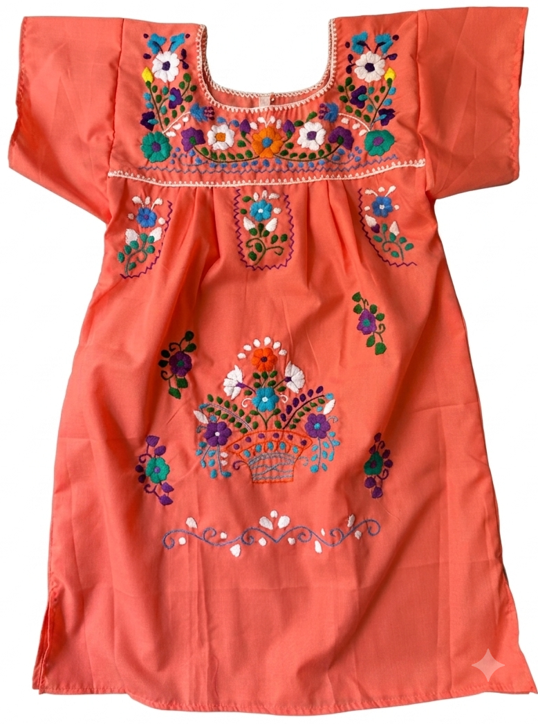 VESTIDOS BORDADOS CHIAPAS — Vestidos mexicanos